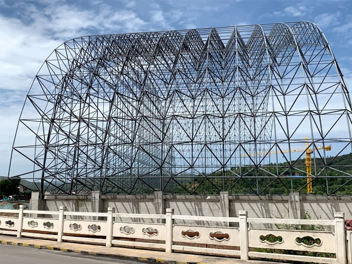 什邡加油站网架安装