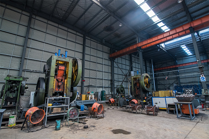 什邡网架配件-锥头加工车间